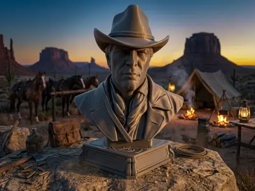 Arthur Morgan Bust
