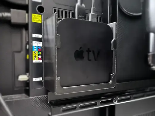 Apple TV 4K Wall/Behind TV Mount