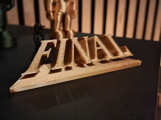 Final Film Logo Sign