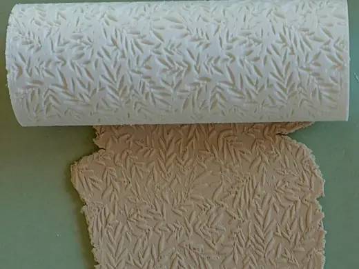 Leaves Texture Roller For Polymer Clay