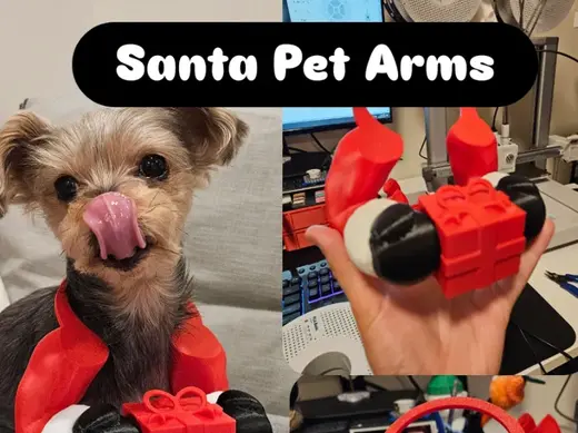 Santa Pet Arms – Nomad Sculpt