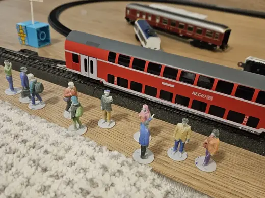 Miniature People Passenger Diorama Märklin