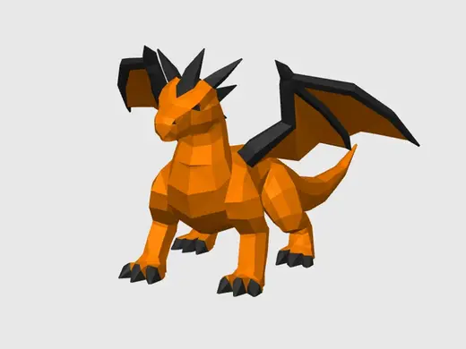 Low Poly Dragon