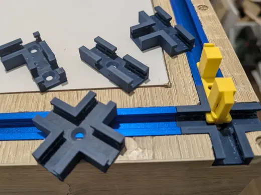 T19 T-Track (3/4" x 3/8") junction pieces
