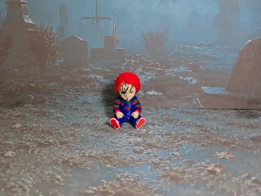 Chucky gachapop minifig style