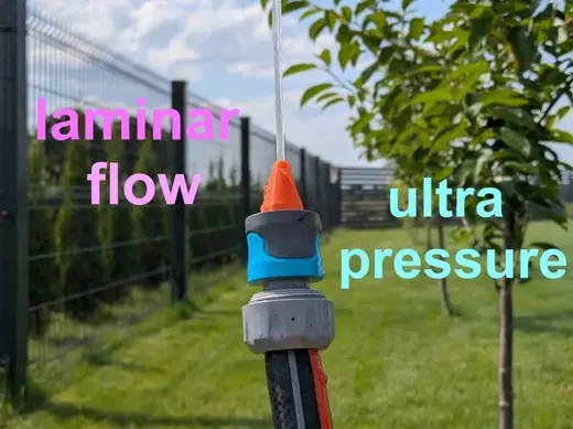 Ultra Pressure Laminar Flow Nozzle Gardena