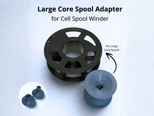 Large Core Spool Adapter for Cell Spool Winder