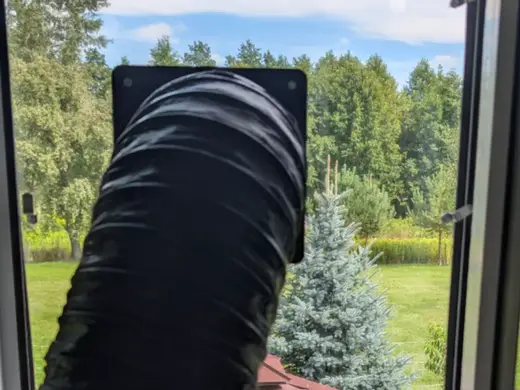 15cm Magnetic Quick Connect for Portable AC Hose