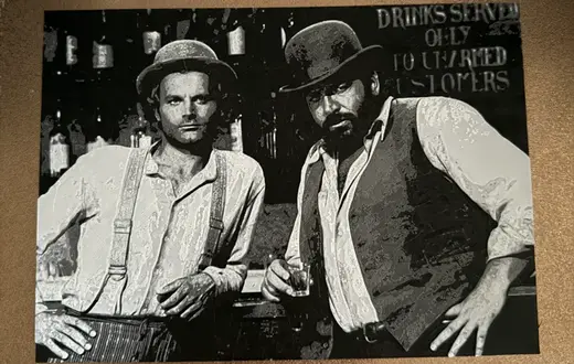 Hueforge Bud Spencer and Terence Hill