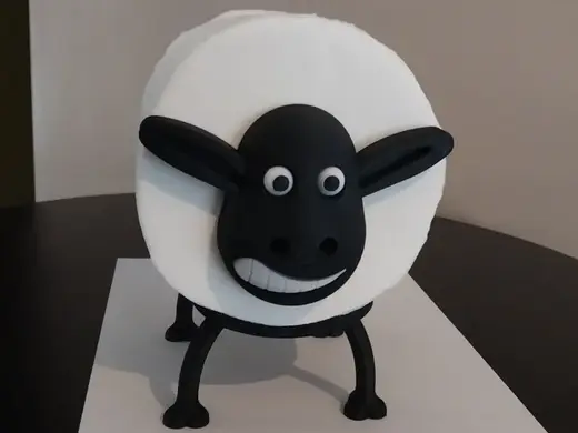Cute Toilet Paper Sheep. Store your extra TP!