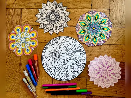 Mandala Ausmalbilder Nr.2