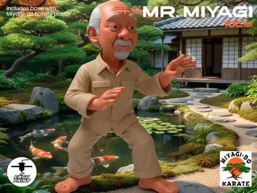 MR. MIYAGI Karate Kid Figure