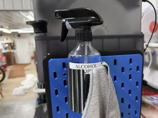 SKÅDIS Alcohol Spray Bottle Holder, 10 oz / 300 ml