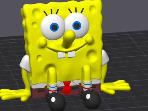 modele bob eponge full color ams