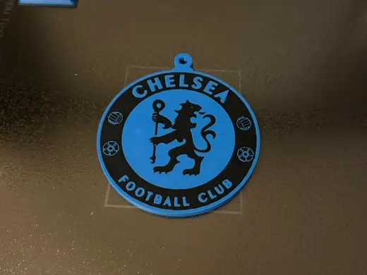 Chelsea Both Sides Keychain/Ornament