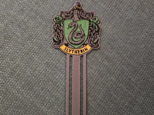 Segnalibro Harry Potter Slytherin Libro Hogwarts