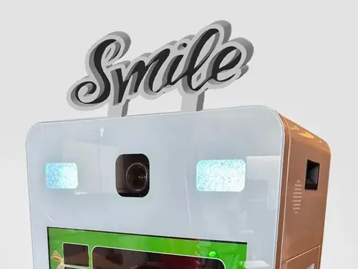 Smile! - 3D art object - with or without stand