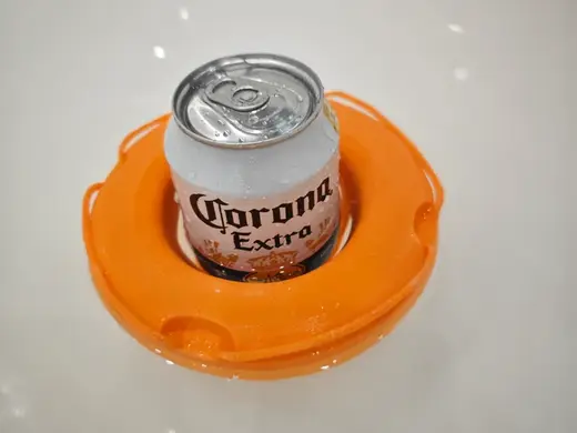 Pool can holder