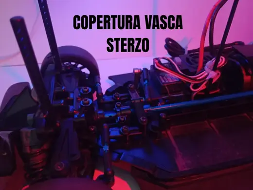 Copertura vasca sterzo Tamiya TT02