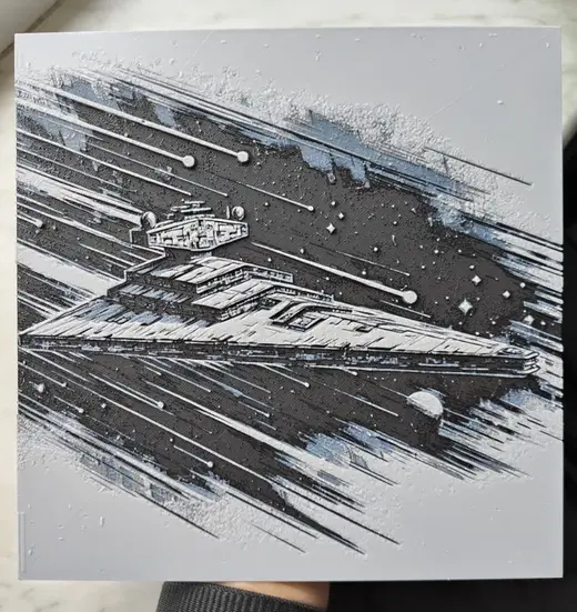 Star Destroyer - Star Wars - Hueforge