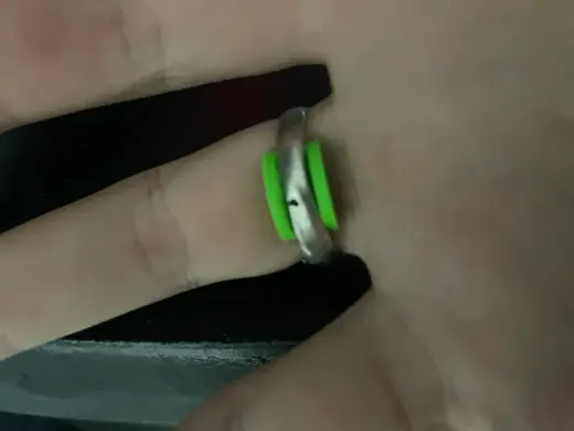 ring clip / ring size adjuster for oversized rings