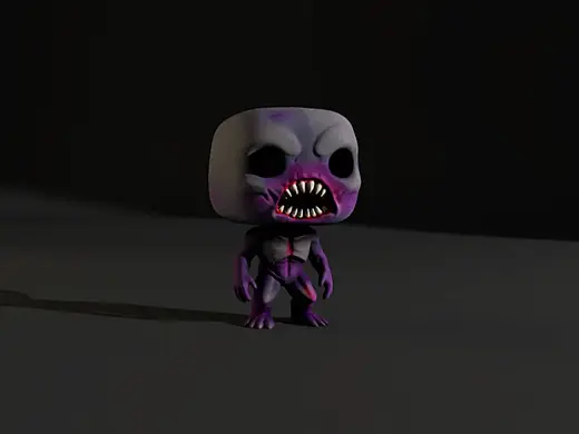 Zombie FunkoPoP figure