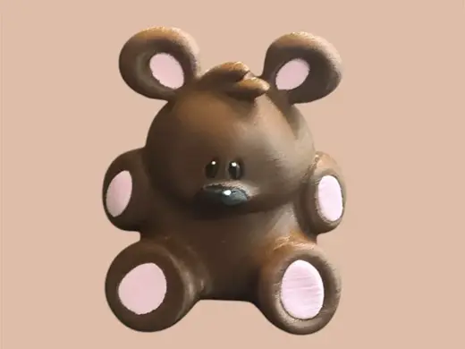 Pookie Bear Figurine AMS or Single Color
