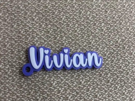 Vivian name keychain