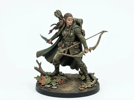 Vixen - Female Half-Elf Ranger