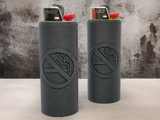 No Smoking Bic Sleeve
