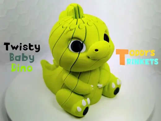 Twisty Baby Dinosaur