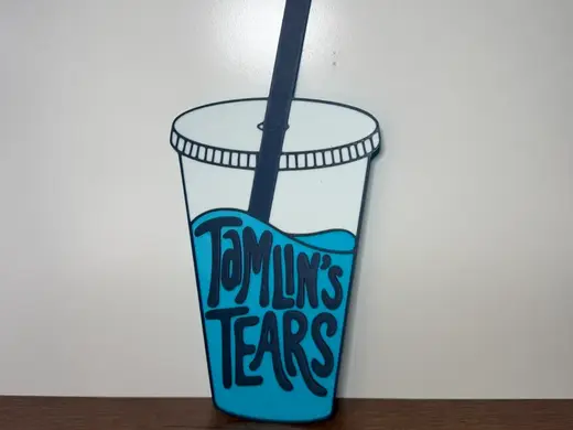 Tamlin's Tears Wall Sign | ACOTAR Fan Art