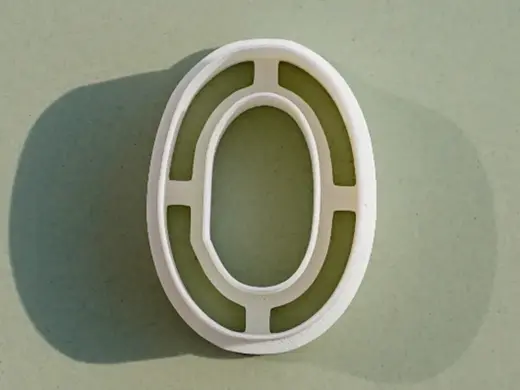 Oval Polymer Clay Cutter Earrings Necklaces