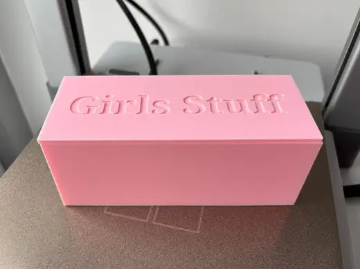 "Girls Stuff" Binden- / Tamponkiste
