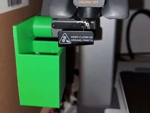 Simple Bambulab A1 purge catcher