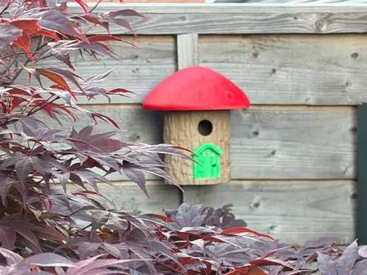 Birdhouse Fairy House