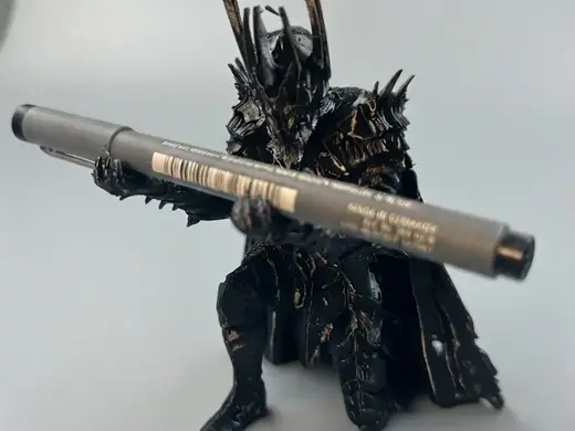 Submissive Sauron pen holder- Desk matte