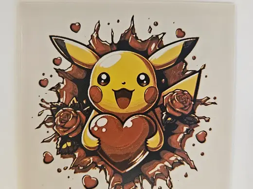 hueforge Pokémon mit herz