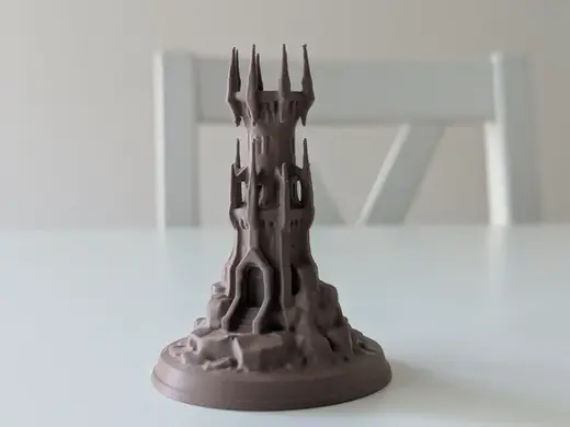 Mystery Fantasy Tower – 3D Diorama Sculpture
