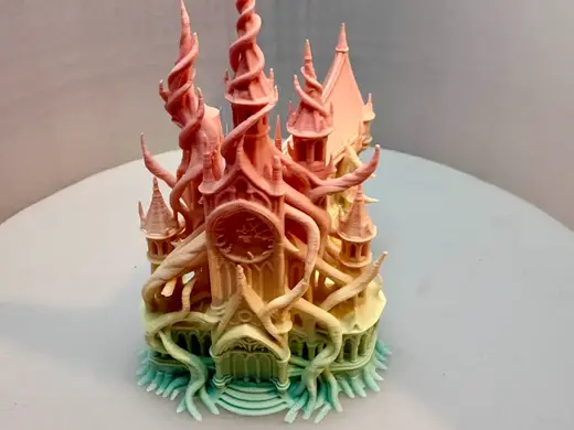 Twisted Spire Gothic Cathedral