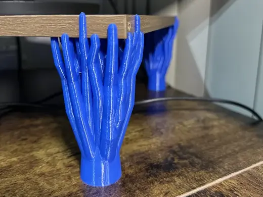 Tree Support Desk Shelf Corners
