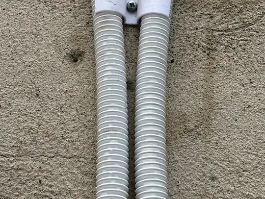 ferma tubo condensa clima diametro 25mm