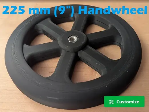225mm (9") Handwheel