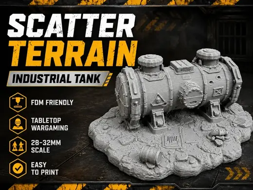 Industrial Tank – Scatter Terrain für Tabletop