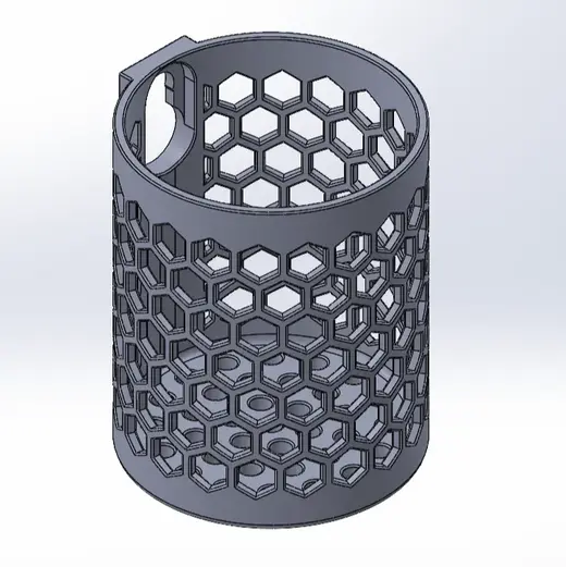 Push Cart Bottle Holder