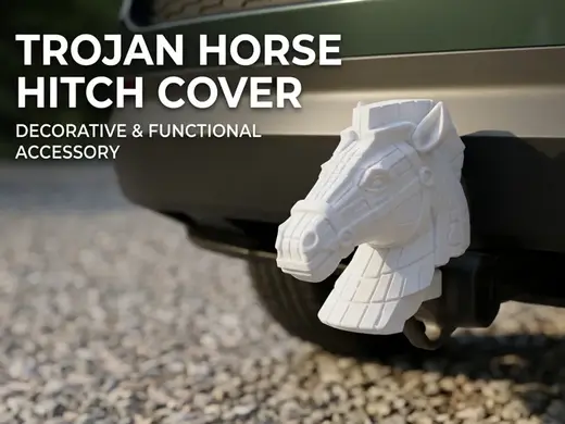 Trojan Horse Tow Hitch Cover Odyssey