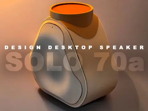 Solo 70a - Enceinte Bureau Design - Rench