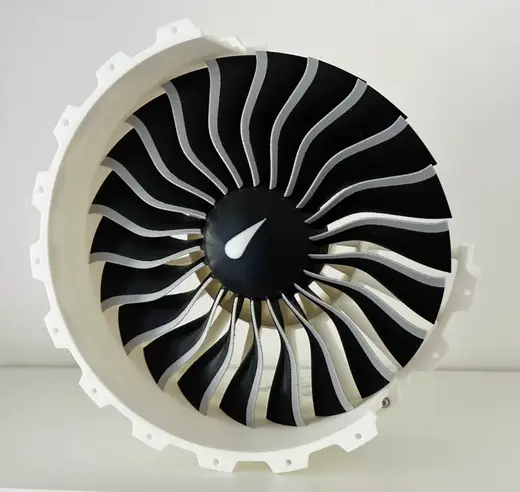 Alternate Fan & Spinners for 3D Printed Jet Engine