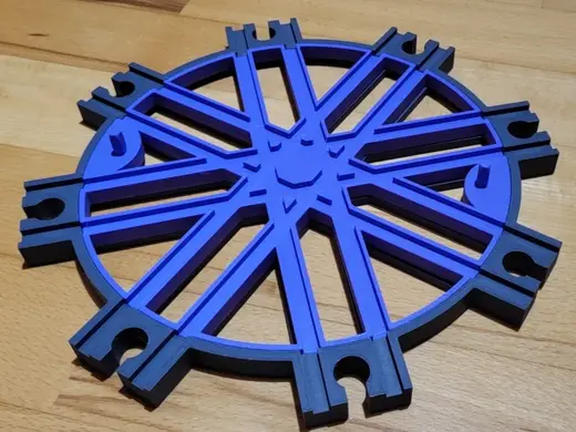 XL skeleton turntable / crossroad wood train brio
