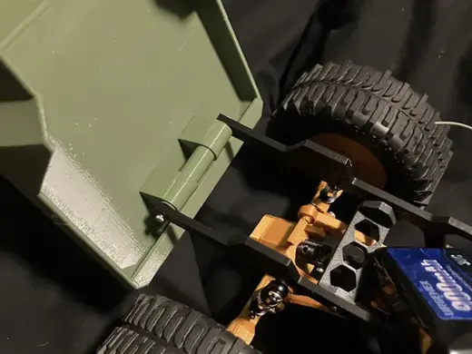 Scx24 Rear BodyMount / Hinge